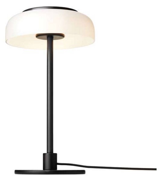 Nuura Aps Lampa stołowa LED Blossi, możliwość ściemniania, czarny, salon / jadalnia, metal, skandynawski