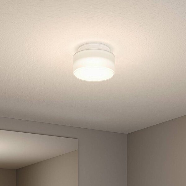Paulmann Lampa sufitowa Maro, biały / opal, łazienka, tworzywo sztuczne, nowoczesny