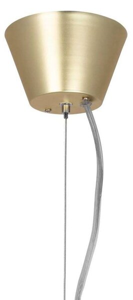 Globen Lighting Lampa wisząca Torrano, możliwość ściemniania, kremowy / amber, salon / jadalnia, kamień, design
