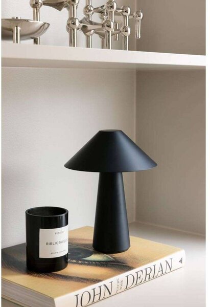 Globen Lighting Lampa stołowa Cannes, możliwość ściemniania, czarny, salon / jadalnia, tworzywo sztuczne, skandynawski
