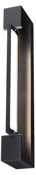 Paulmann Kinkiet Lucille, możliwość ściemniania, czarny, łazienka, aluminium, nowoczesny