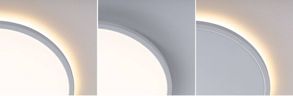 Paulmann Lampa sufitowa LED Atria Shine, biały / opal, salon / jadalnia, tworzywo sztuczne, nowoczesny