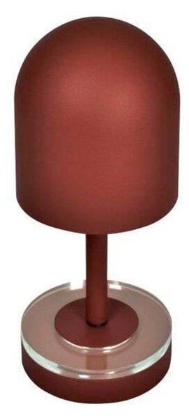 AYTM Lampa akumulatorowa Luceo, brązowa, metalowa, 24 cm, ściemniany, IP44 możliwość ściemniania, brązowy / rdzawy, salon / jadalnia, metal, nowoczesny