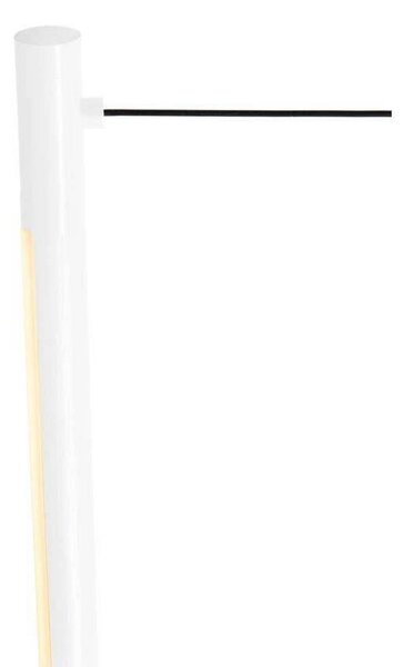 LOOM DESIGN Lampa wisząca Straw 150, możliwość ściemniania, biały / opal, salon / jadalnia, aluminium, nowoczesny