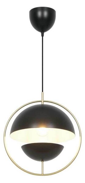 Nordlux Lampa wisząca Tavia, możliwość ściemniania, czarny, salon / jadalnia, metal, skandynawski