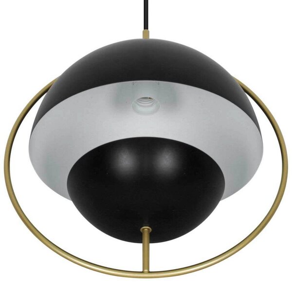Nordlux Lampa wisząca Tavia, możliwość ściemniania, czarny, salon / jadalnia, metal, skandynawski