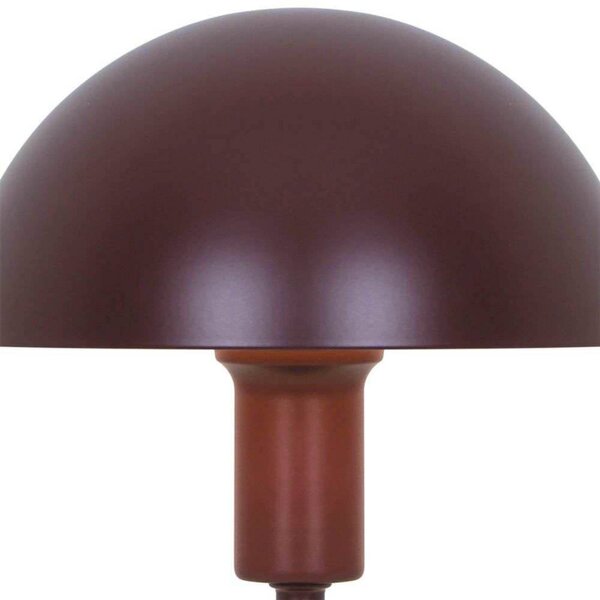 Nordlux Lampa stołowa Ellen mini, czerwony, salon / jadalnia, metal, skandynawski