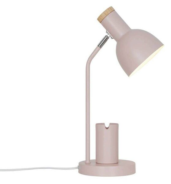 Nordlux Lampa stołowa Devone, kolor różowy, wysokość 43 cm, metal Devone, fioletowy / różowy / bladoróżowy, pokój dziecięcy, metal, skandynawski