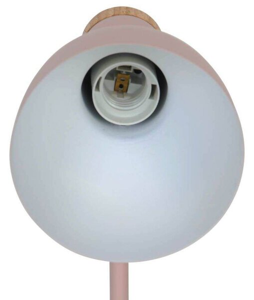 Nordlux Lampa stołowa Devone, kolor różowy, wysokość 43 cm, metal Devone, fioletowy / różowy / bladoróżowy, pokój dziecięcy, metal, skandynawski