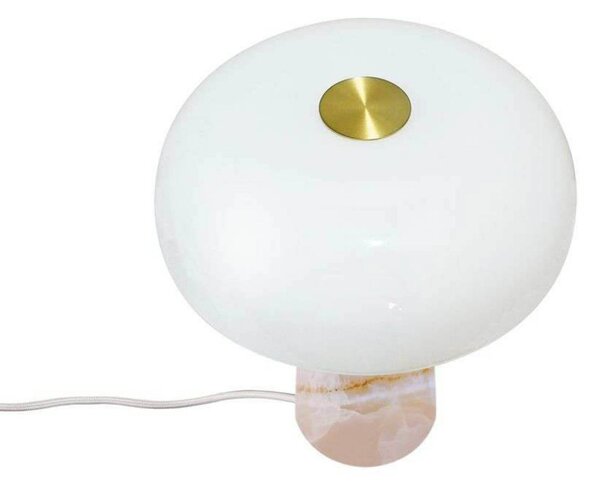 DFTP by Nordlux Lampa stołowa Glossy, fioletowy / różowy / bladoróżowy, salon / jadalnia, kamień, skandynawski