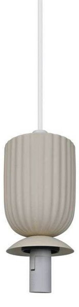 Nordlux Lampa wisząca szklana Sadie, możliwość ściemniania, kremowy / amber, salon / jadalnia, ceramika, skandynawski