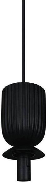 Nordlux Lampa wisząca szklana Sadie, możliwość ściemniania, czarny, salon / jadalnia, ceramika, skandynawski