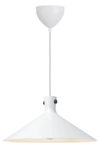 Nordlux Lampa wisząca Dorina, możliwość ściemniania, biały / opal, salon / jadalnia, metal, skandynawski