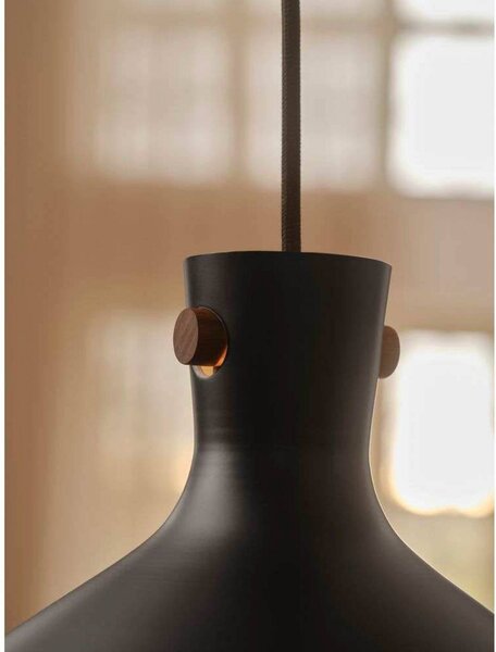 Nordlux Lampa wisząca Dorina, możliwość ściemniania, czarny, salon / jadalnia, metal, skandynawski