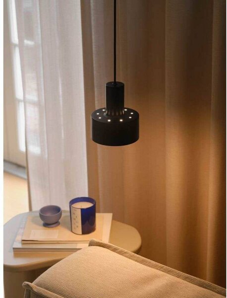 Nordlux Lampa wisząca designerska Matis, możliwość ściemniania, czarny, salon / jadalnia, metal, skandynawski