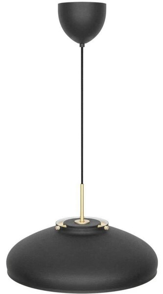 DFTP by Nordlux Lampa wisząca designerska Latif, możliwość ściemniania, czarny, salon / jadalnia, mosiądz, skandynawski