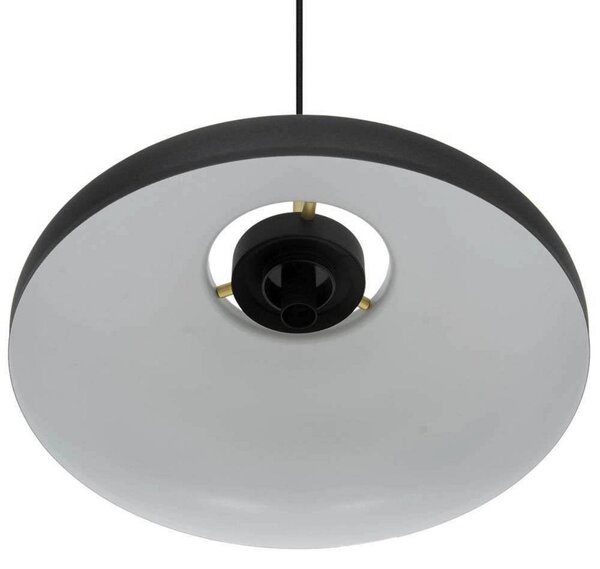 DFTP by Nordlux Lampa wisząca designerska Latif, możliwość ściemniania, czarny, salon / jadalnia, mosiądz, skandynawski