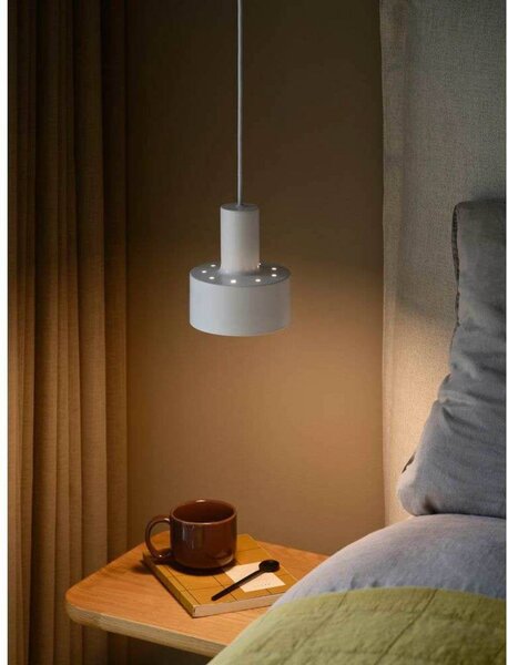 Nordlux Lampa wisząca designerska Matis, możliwość ściemniania, biały / opal, salon / jadalnia, metal, skandynawski