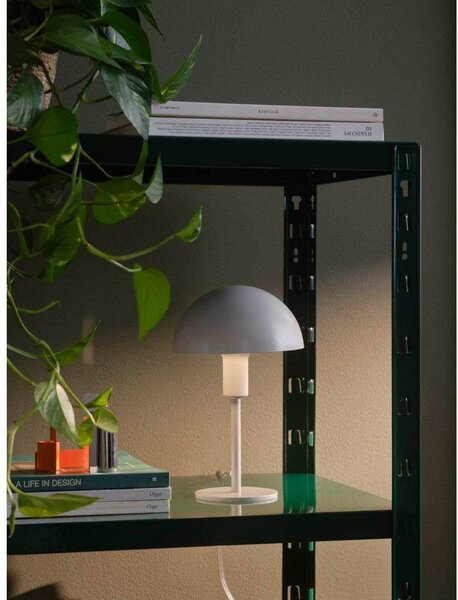 Nordlux Lampa stołowa Ellen mini, aluminiowy / szary / cynkowy, salon / jadalnia, metal, skandynawski