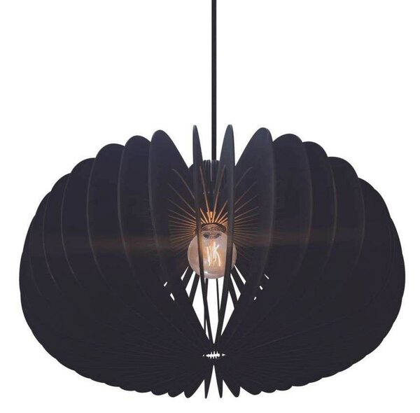 Nordlux Lampa wisząca Hazo, możliwość ściemniania, salon / jadalnia, drewno, skandynawski