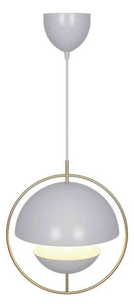 Nordlux Lampa wisząca Tavia, możliwość ściemniania, biały / opal, salon / jadalnia, metal, skandynawski