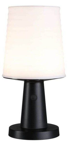 Paulmann Ilanga Ogniwo słoneczne Lampa Anthracite - Ilanga, możliwość ściemniania, czarny, tworzywo sztuczne, nowoczesny