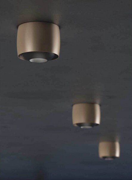LOOM DESIGN Lampa sufitowa LED Air, możliwość ściemniania, aluminiowy / szary / cynkowy, salon / jadalnia, aluminium, nowoczesny
