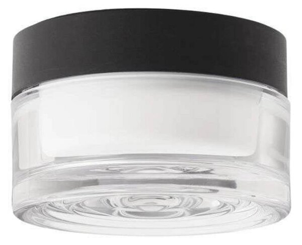 LOOM DESIGN lampa sufitowa LED Otto Wave, przezroczyste, IP65 możliwość ściemniania, przezroczysty / transparentny, szkło, nowoczesny