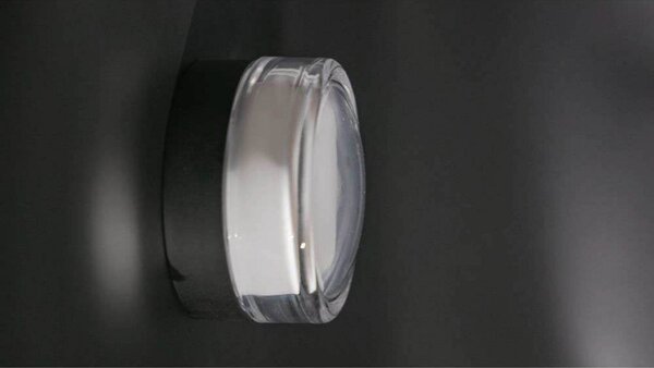 LOOM DESIGN lampa sufitowa LED Otto Convex, przezroczyste, IP65 możliwość ściemniania, przezroczysty / transparentny, łazienka, szkło, nowoczesny