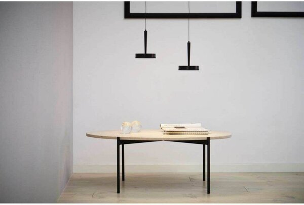 LOOM DESIGN lampa wisząca LED Nyx P1, czarna, aluminium możliwość ściemniania, czarny, salon / jadalnia, aluminium, nowoczesny