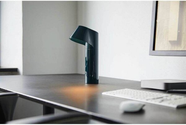 LOOM DESIGN lampa stołowa LED Willow, zielona, aluminium, IP54 możliwość ściemniania, zielony, aluminium, nowoczesny