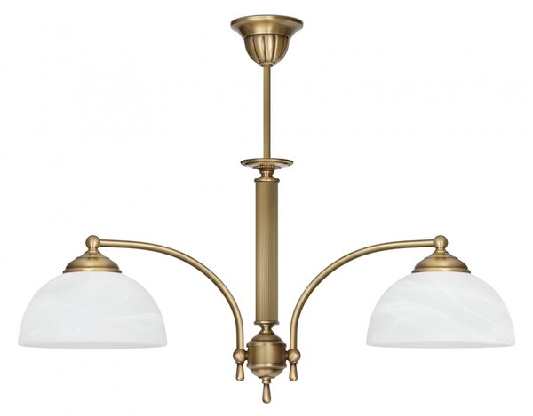 Mosiężna lampa 2-punktowa V-S2N