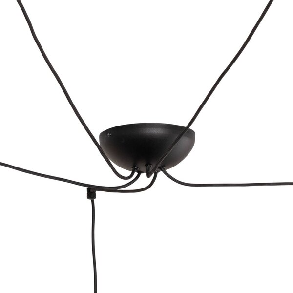 Lampa wisząca Spider Nowodvorski Lighting, możliwość ściemniania, czarny, salon / jadalnia, nowoczesny
