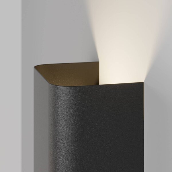 Kinkiet Bergen Nowodvorski Lighting, możliwość ściemniania, czarny, salon / jadalnia, metal, nowoczesny
