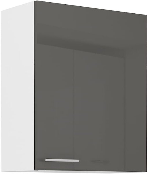 Szafka kuchenna wisząca górna LARA 60 G-72 1F Grafit/Biały