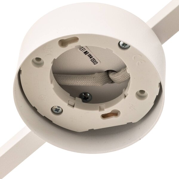 Lampa sufitowa Pills V Nowodvorski Lighting, możliwość ściemniania, biały / opal, salon / jadalnia, aluminium, nowoczesny