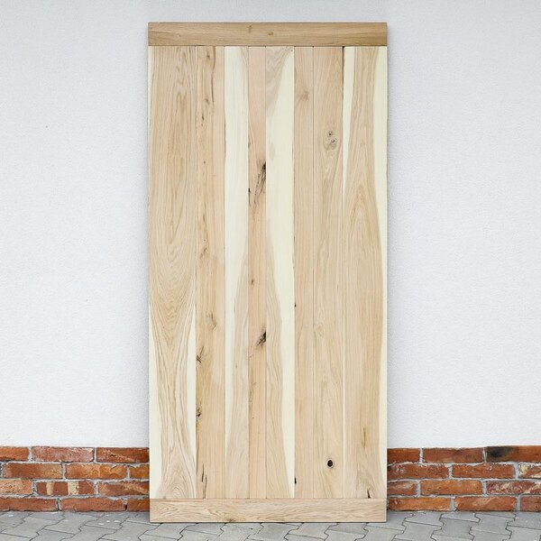 Drzwi przesuwne drewniane dębowe OLD