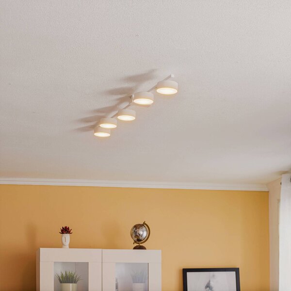 Lampa sufitowa Pills V Nowodvorski Lighting, możliwość ściemniania, biały / opal, salon / jadalnia, aluminium, nowoczesny