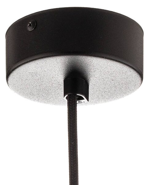 Lampa wisząca szklana Polaris Nowodvorski Lighting, możliwość ściemniania, aluminiowy / szary / cynkowy, salon / jadalnia, metal, nowoczesny