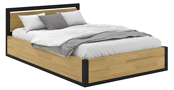 Dębowe łóżko 160x200 - Barletta