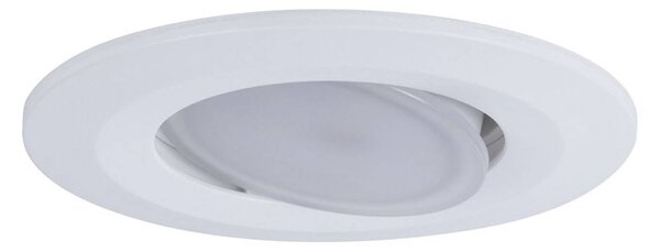 Paulmann Calla, biała, z funkcją włączania/wyłączania i regulacją nachylenia, Calla, biały / opal, łazienka, tworzywo sztuczne, nowoczesny