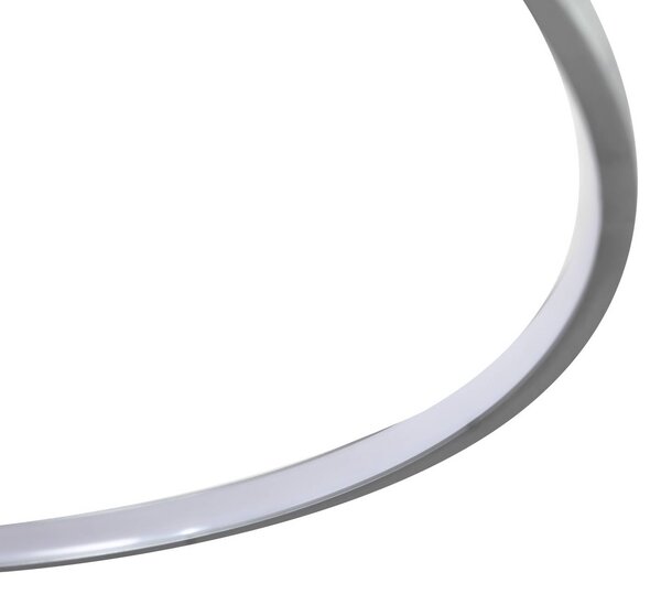 Lampa sufitowa LED Riley Lindby, możliwość ściemniania, aluminiowy / szary / cynkowy, salon / jadalnia, aluminium, nowoczesny