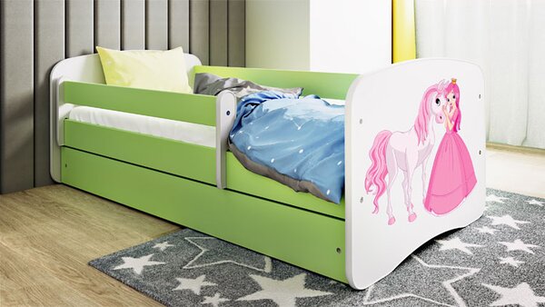Łóżko dziecięce ze stelażem mix 70x140 Z7-R63