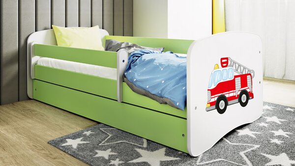 Łóżko dziecięce z szufladą mix 70x140 F2-L49