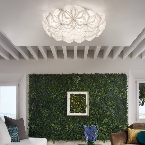 Slamp Lampa sufitowa designerska La Vie, możliwość ściemniania, biały / opal, salon / jadalnia, tworzywo sztuczne, design