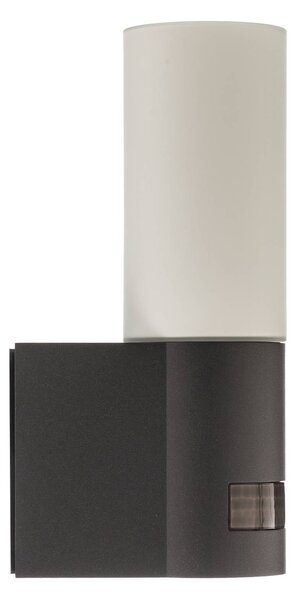 STEINEL Lampa zewnętrzna z czujnikiem ruchu L 605 S, czarny, aluminium, nowoczesny