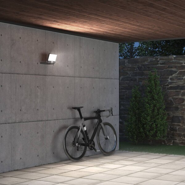 STEINEL Reflektor ogrodowy LED XLED One S, czarny, aluminium