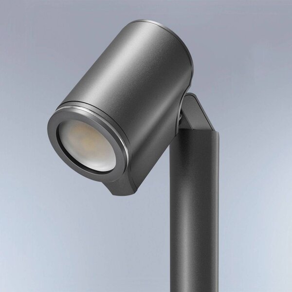 STEINEL Słupek oświetleniowy LED Spot Way SC, czarny, aluminium, nowoczesny
