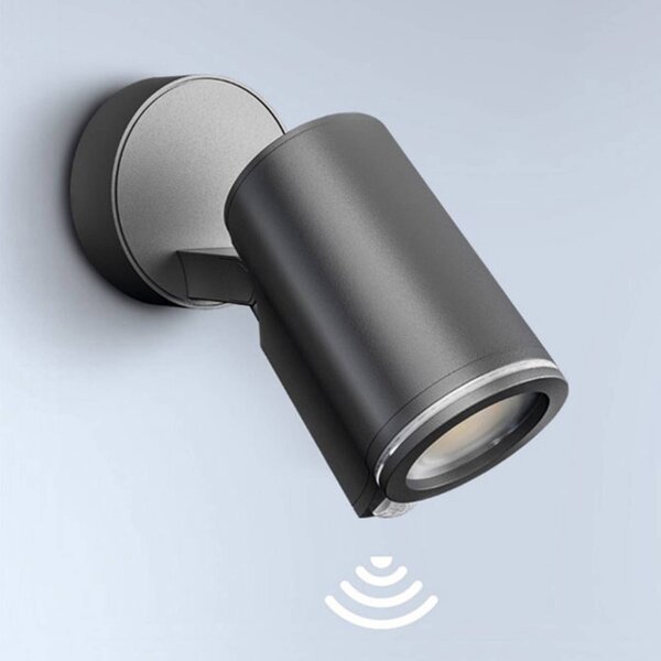 STEINEL Reflektor ogrodowy LED Spot One S, czarny, aluminium, nowoczesny