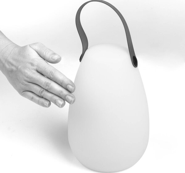Smartwares Lampa stołowa LED OOO-50002 do użytku na zewnątrz, z akumulatorem, biały / opal, tworzywo sztuczne